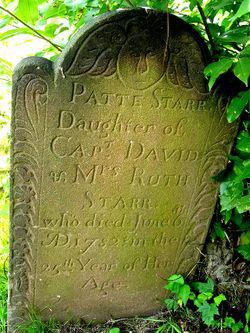 Patte Starr gravestone